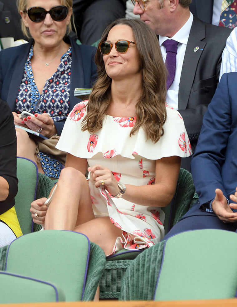 Pippa Middletons unglücklicher Garderobenpatzer in Wimbledon