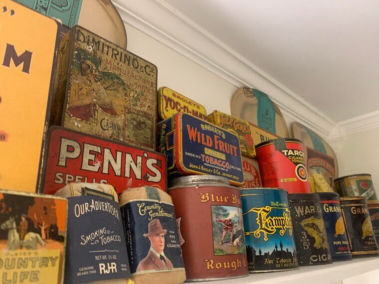 Vintage Advertising Tins From Old Pantries