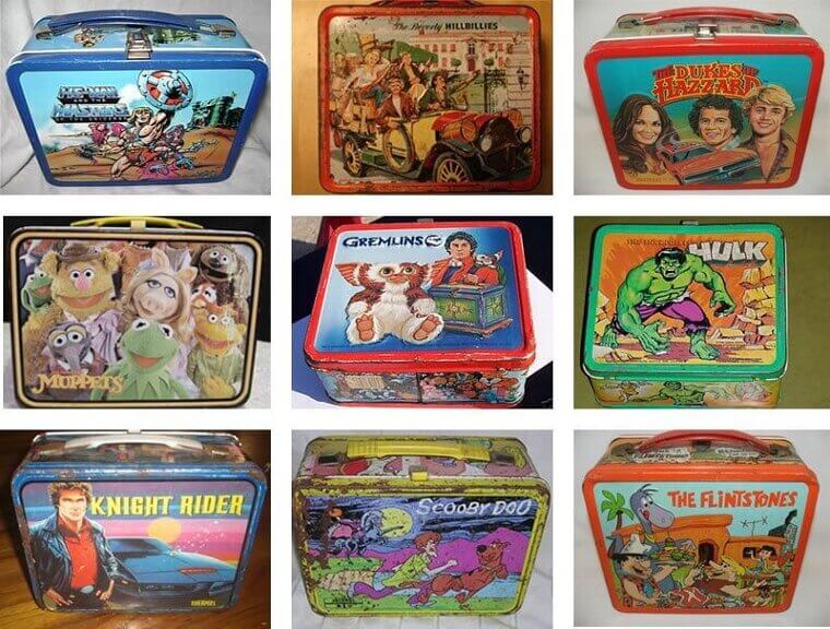 Vintage Lunchboxes From the 1950s and 1960s