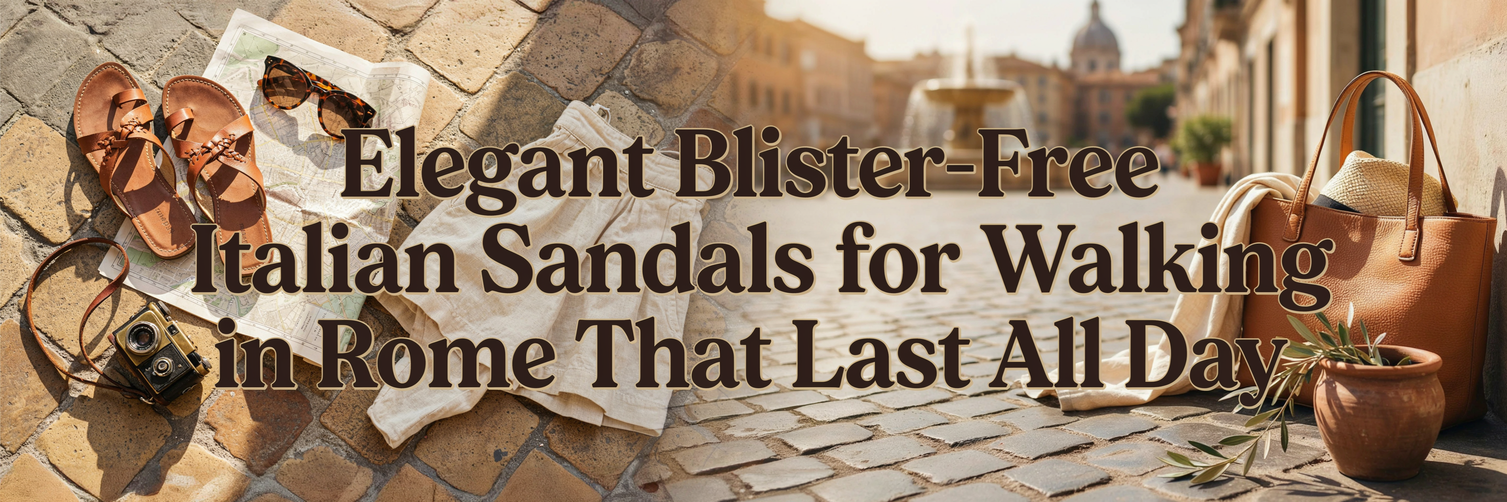 Blister-Free Italian Sandals Perfect for a Week of Walking in Rome