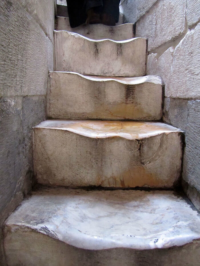 What Happens To Marble Stairs After 850 Years?