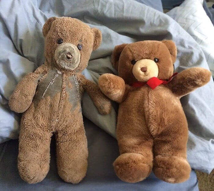 What Do 30-Year-Old Teddy Bears Look Like?