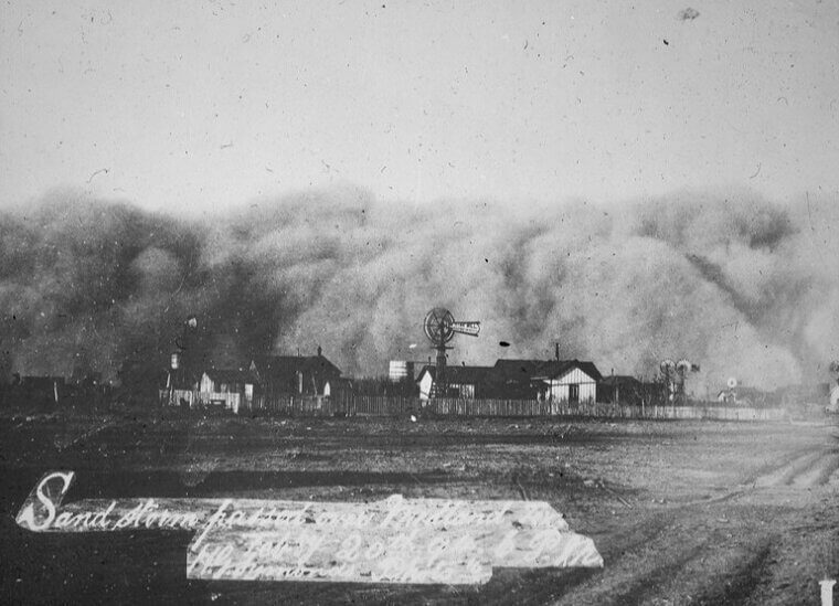 A Wild Sandstorm in Texas