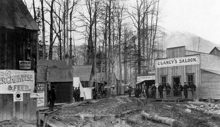 Rugged Frontier Lifestyle in Clancy's Saloon