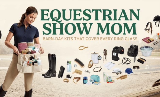 Equestrian Show Mom Barn-Day Kits That Cover Every Ring Class