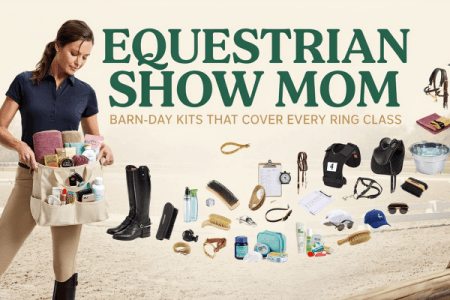 Equestrian Show Mom Barn-Day Kits That Cover Every Ring Class