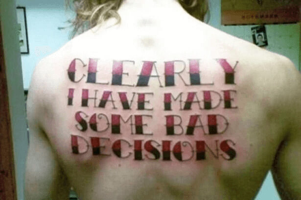 A Crystal Clear Bad Decision