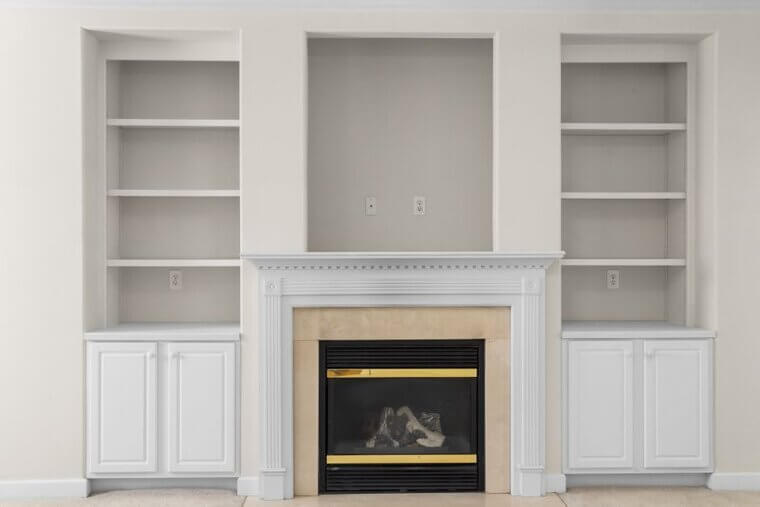 Fake Fireplace Mantels