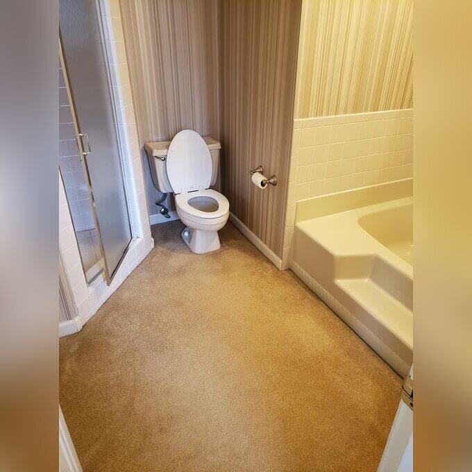 Carpeted Bathrooms