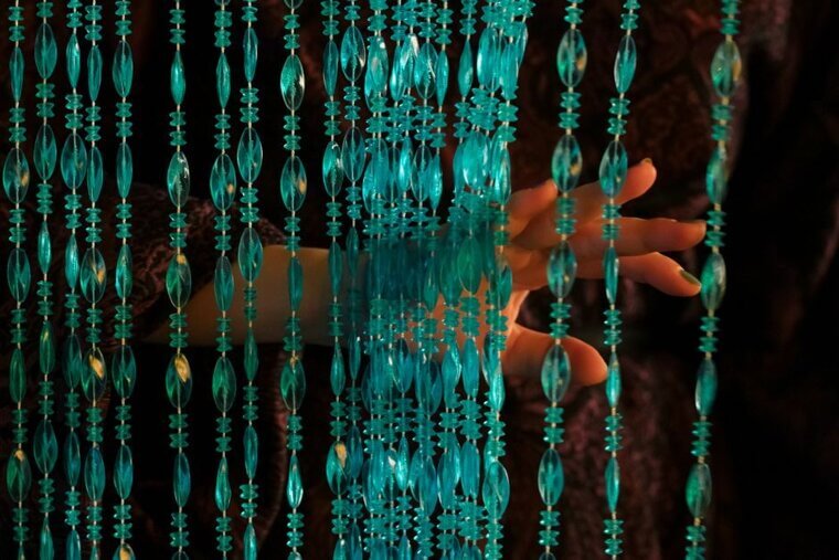 Bead Curtains as Room Dividers