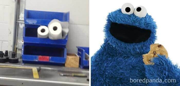Hard Working Cookie Monster