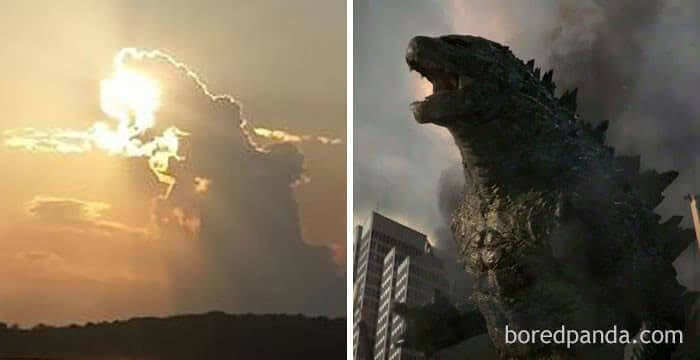 Godzilla Eating The Sun