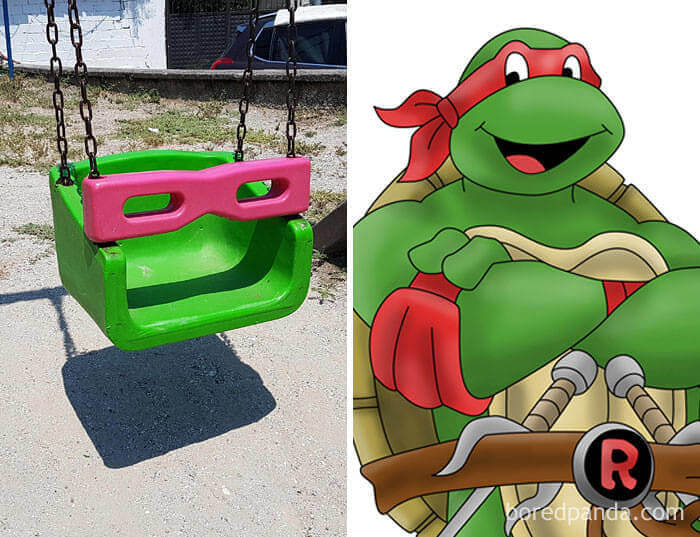 Second Job of Raphael Teenage Mutant Turtle