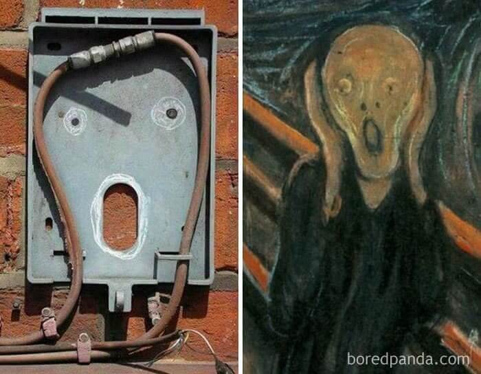 Low Budget Edvard Munch's Painting The Scream