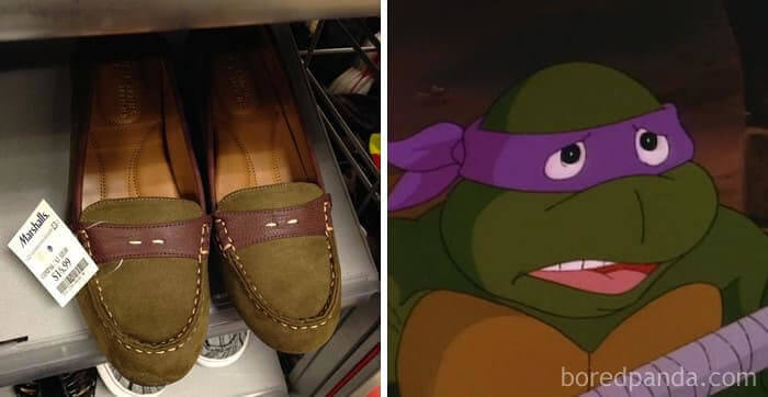 Loafers That Look Like Teenage Mutant Ninja
