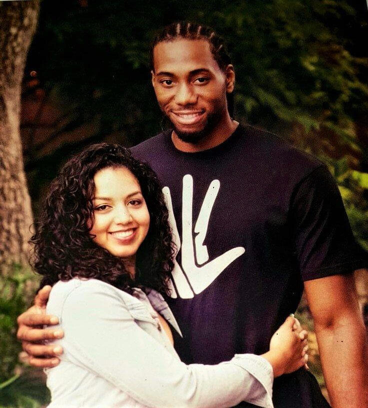 Kawhi Leonard and Kishele Shipley