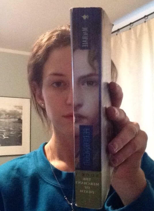 A Book Cover That Looks Like The Reader's Face