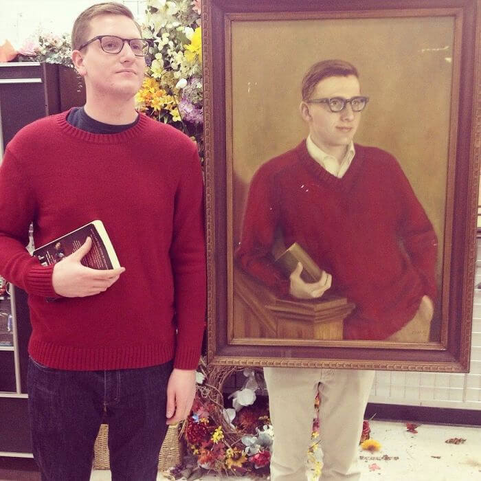Finding A Painting Of Yourself At A Thrift Store