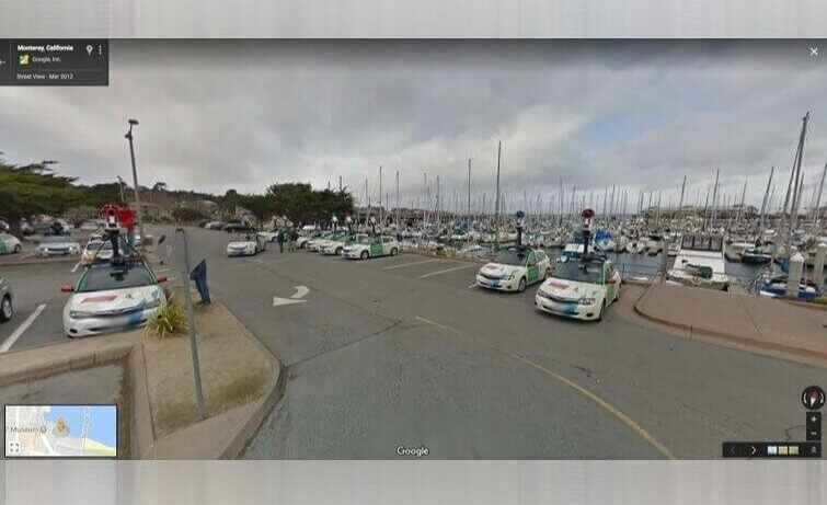 Where the Google Street View Cars Live