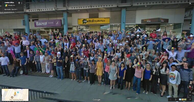 Google Office Flash Mob