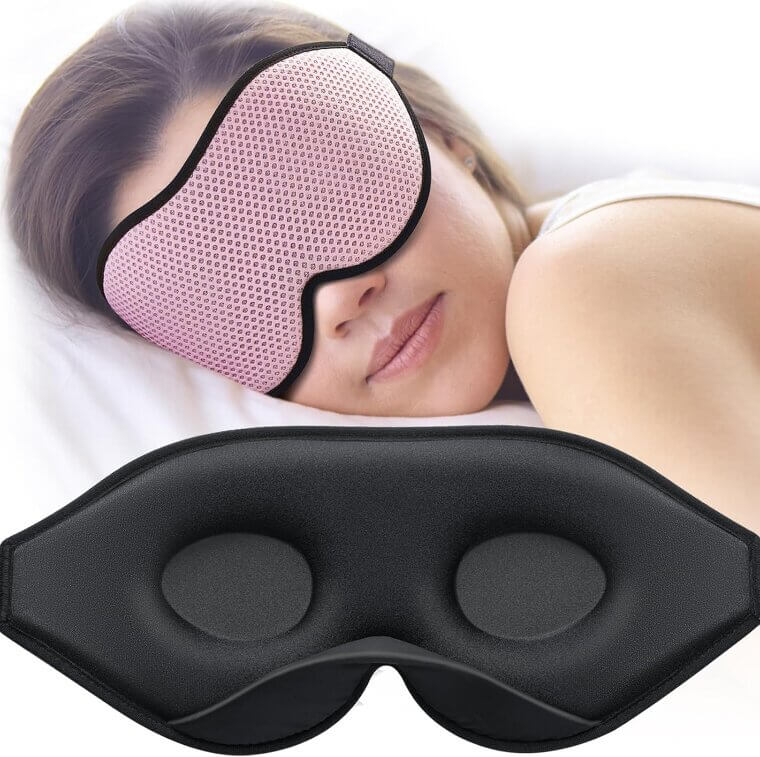 MABAO Sleep Mask - Perfect for Side Sleepers and Light Blocking - Enjoy 24% Off!