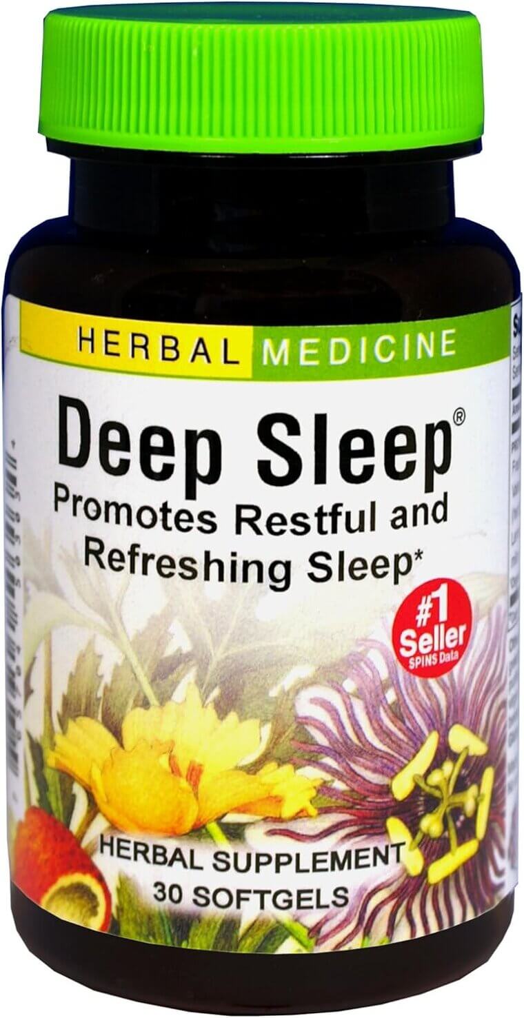 Deep Sleep Softgels for Restful Nights with Herbal Support - Don’t Miss the 21% Discount!