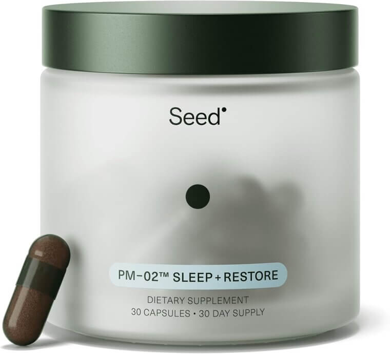Seed PM-02 Sleep Aid - Non-Habit Forming & Vegan - Now 20% Off!