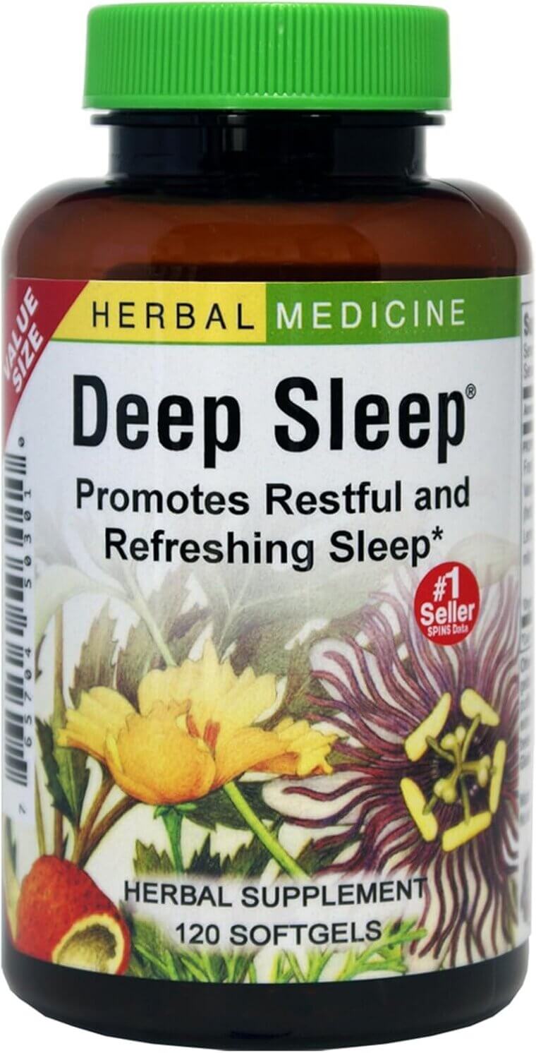 Herbs Etc. Deep Sleep - Herbal Sleep Support with Passionflower & Chamomile - 20% Off!