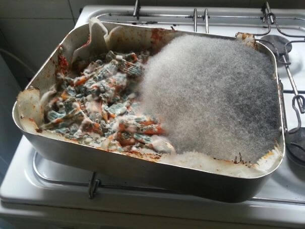 My Roommate Made Pasta And Then Leaves For Vacation Without Cleaning Up