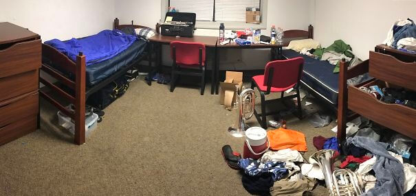 Clean Vs. Messy Roommates