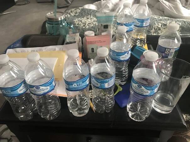When You Clean Out Your Room After A Few Months
