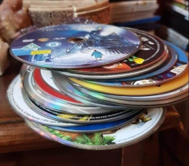 How Some People Store Their DVDs