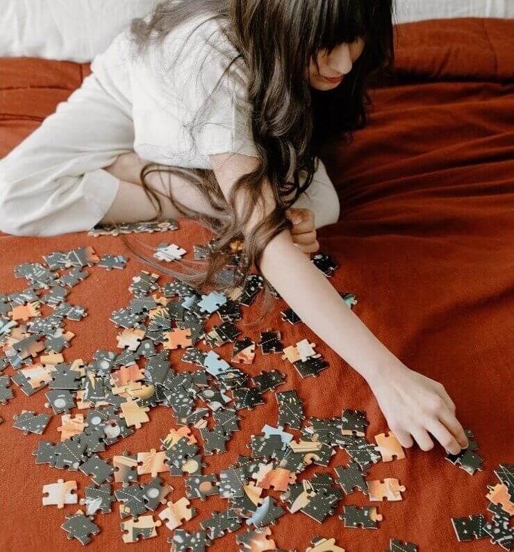 Puzzles Can Relieve Stress Before Bed