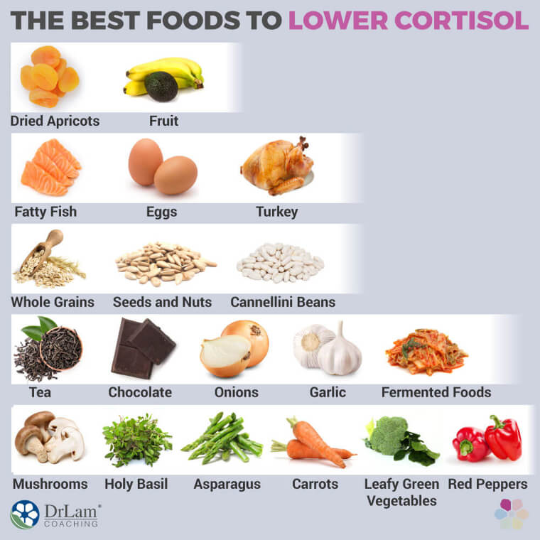 Eat Foods That Decrease Cortisol Levels