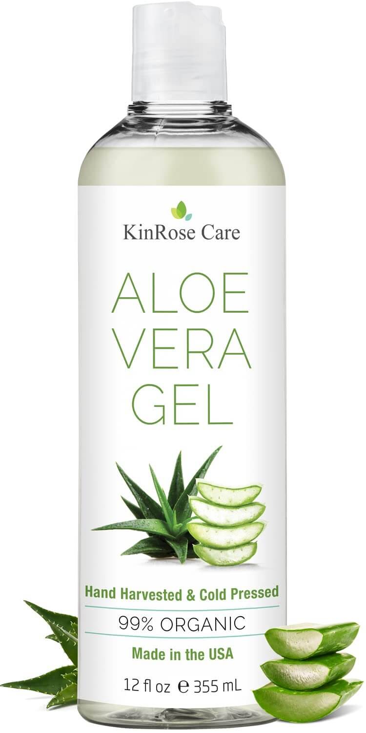 KinRose Aloe Gel - Pure Relief for Skin & Hair - 23% Off!