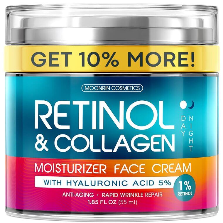 Retinol Face Cream - Anti-Aging Moisturizer for All Skin Types - Now 33% Off!