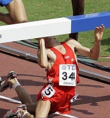 He Faced That Hurdle Like No One Else in the Race