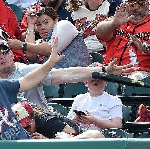 Take Me Out to the Ballgame, Take Him Away From That Bat