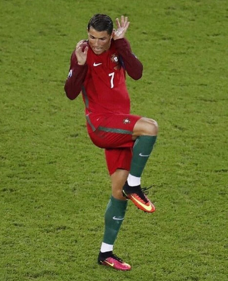 Scared Ronaldo Is Scared