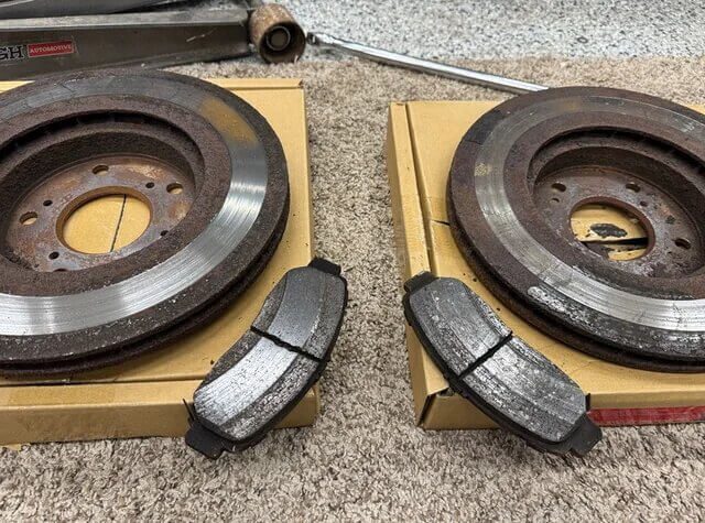 Grinding or Squeaking Noises When Braking