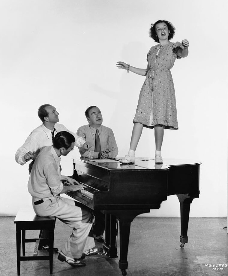 Judy Garland sembrava solo allegra