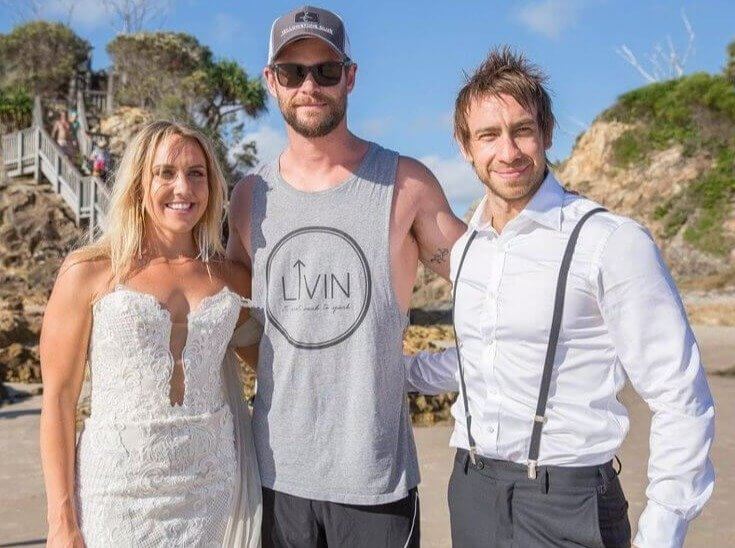 Chris Hemsworth Casually Strolled Into This Australian Wedding