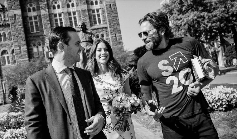 That Time Bradley Cooper Was a Real-Life Wedding Crasher