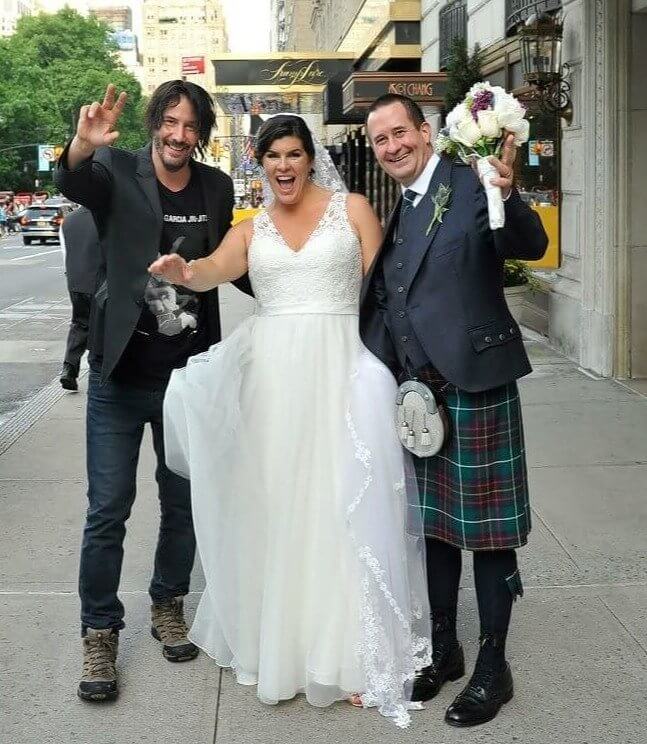 Two Skirts and One Keanu Reeves