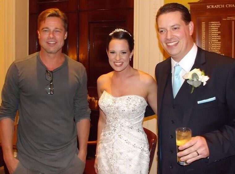 "Brad Pitt Is in the Bar"