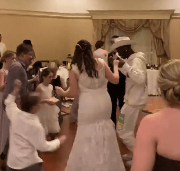 Lil Nas X Dances the Bride Down the Aisle