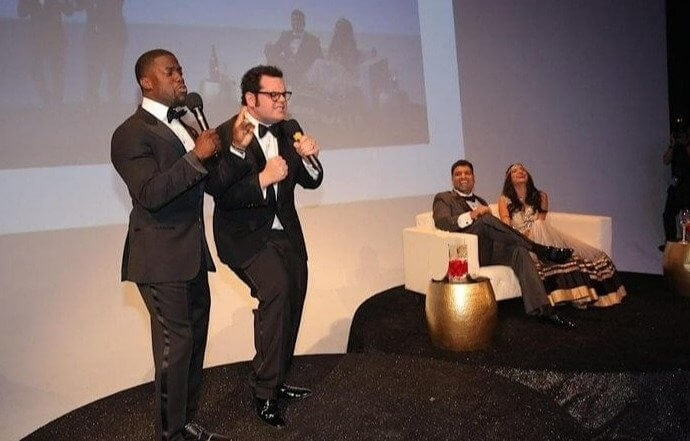 Kevin Hart and Josh Gad Steal the Show