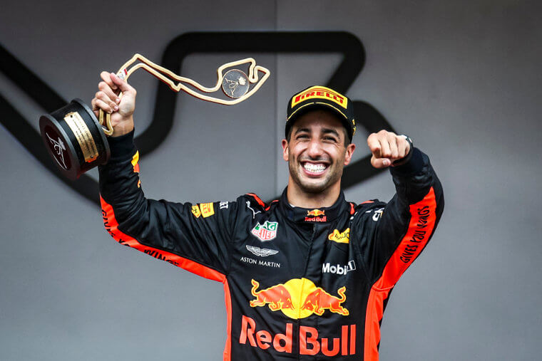 28. Daniel Ricciardo - $50m