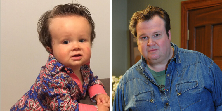 The Hair Really Sells It