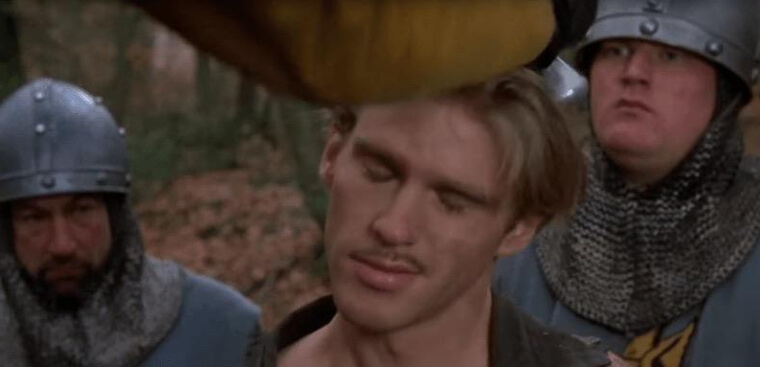 Удар Кристофера Госта в фильме "Принцесса-невеста" привел Кэри Элвеса в больницу